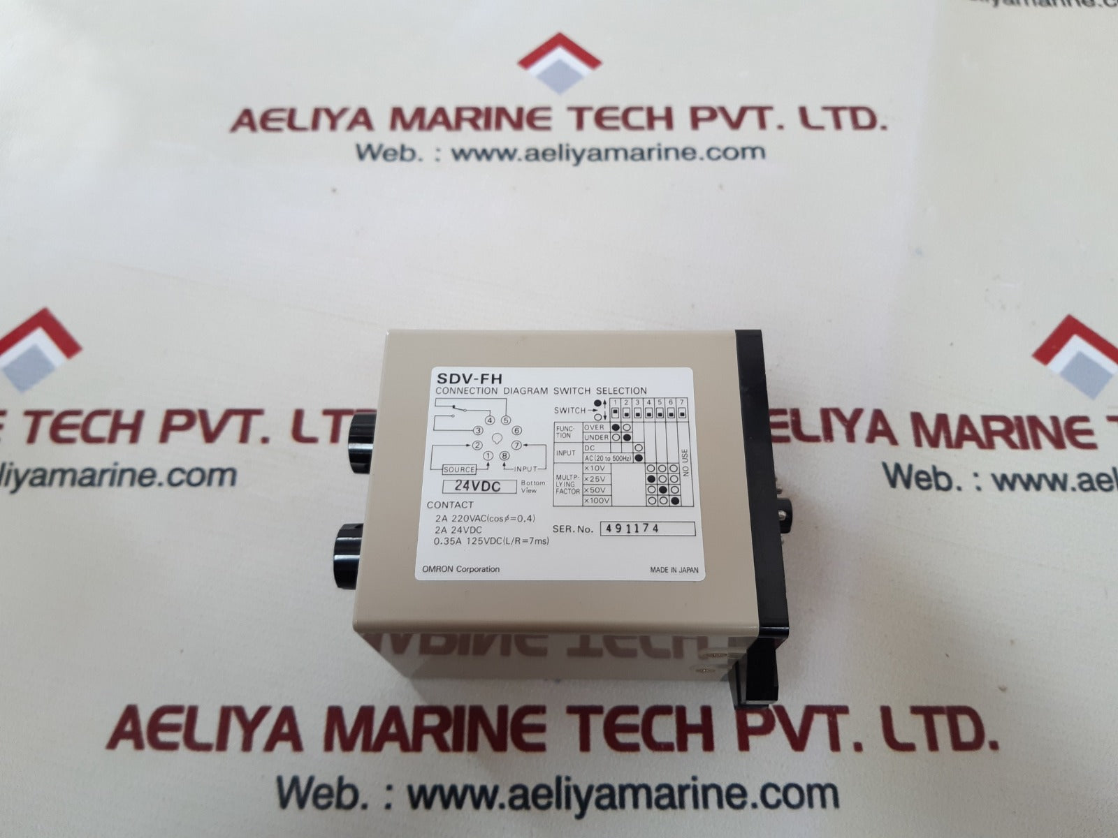 Omron sdv-fh2 voltage sensor