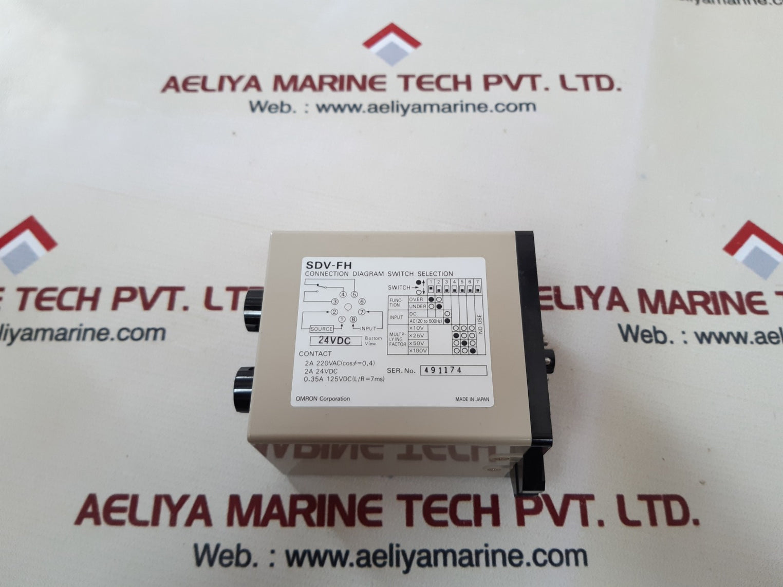 Omron sdv-fh2 voltage sensor