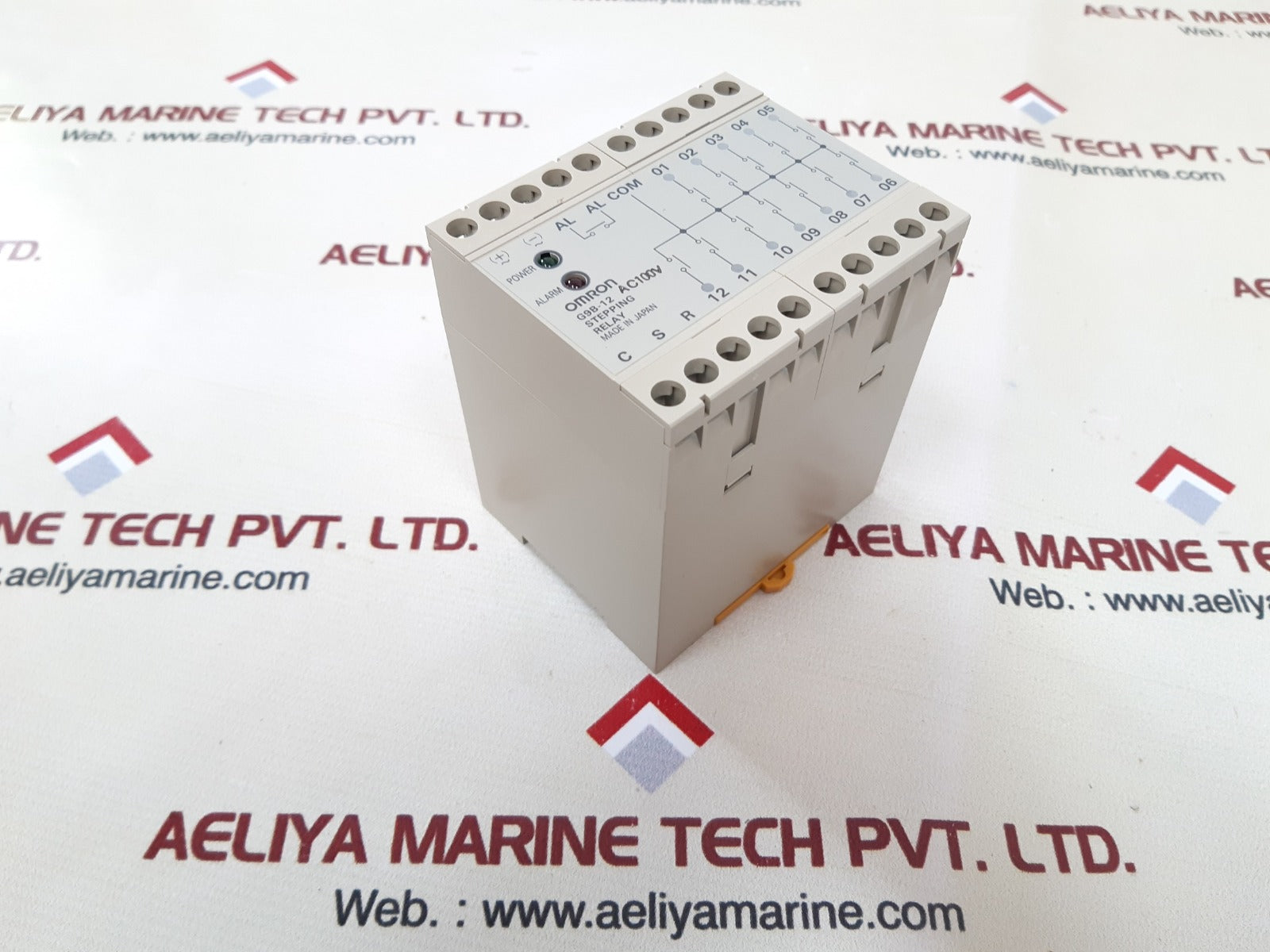 Omron g9b-12 stepping relay unit