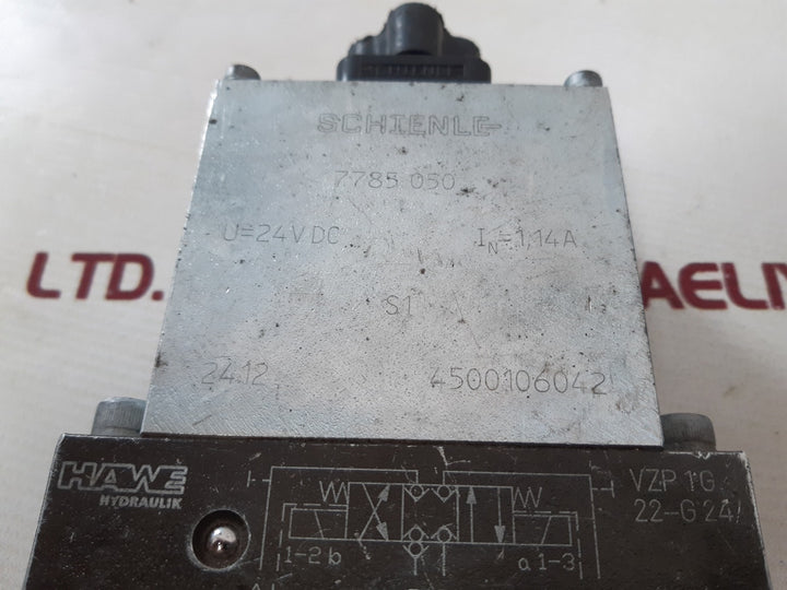 Hawe vzp 1g 22-g 24 directional seat valve