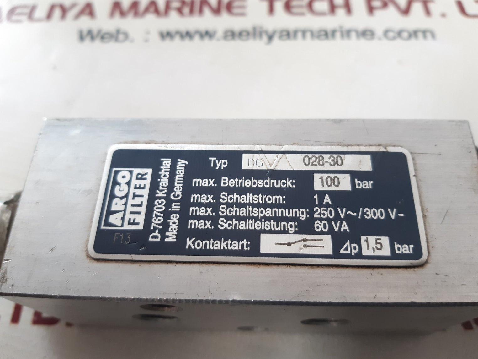 Argo dg 028-30 filter