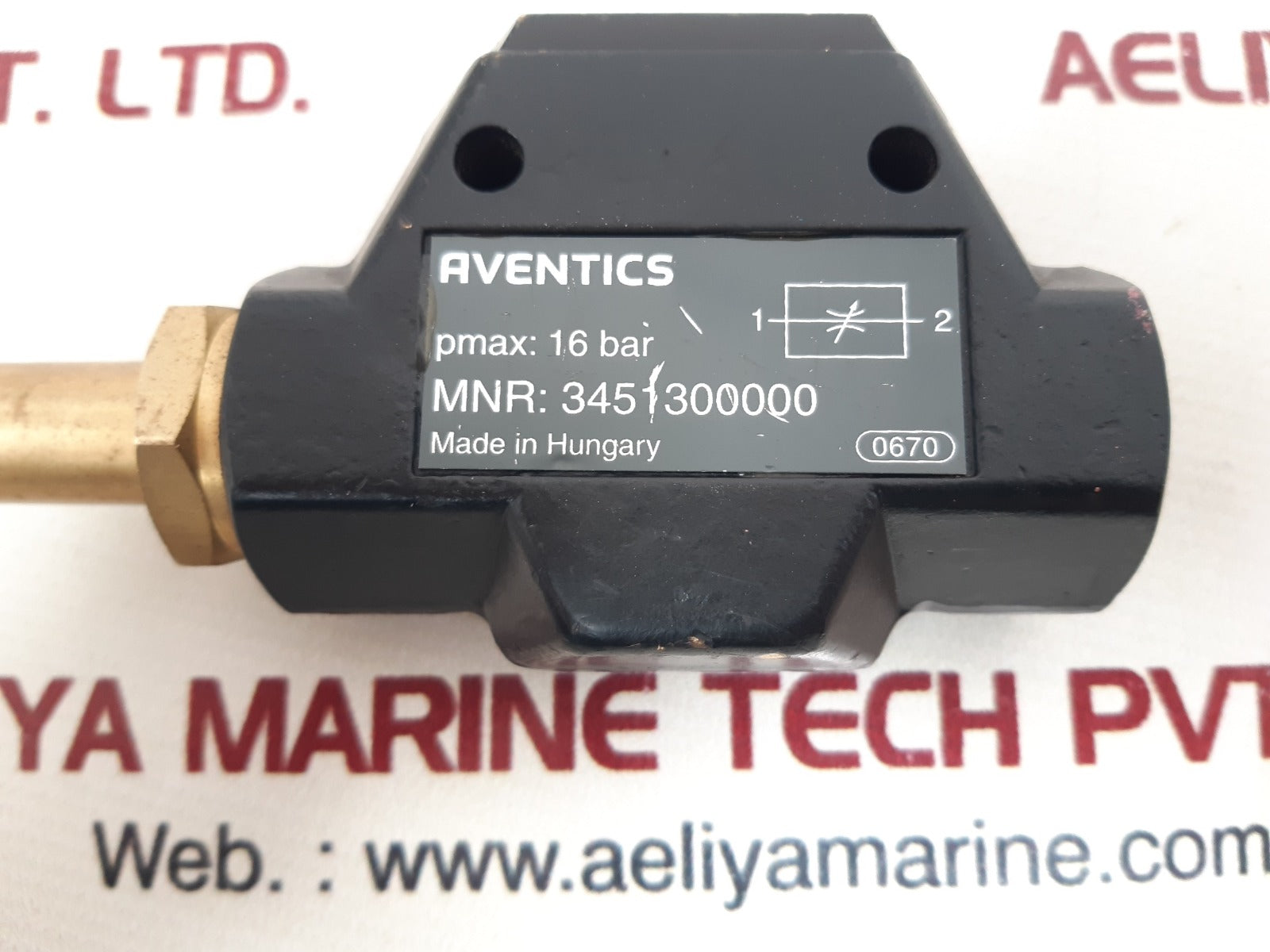 Aventics pmax: 16 bar