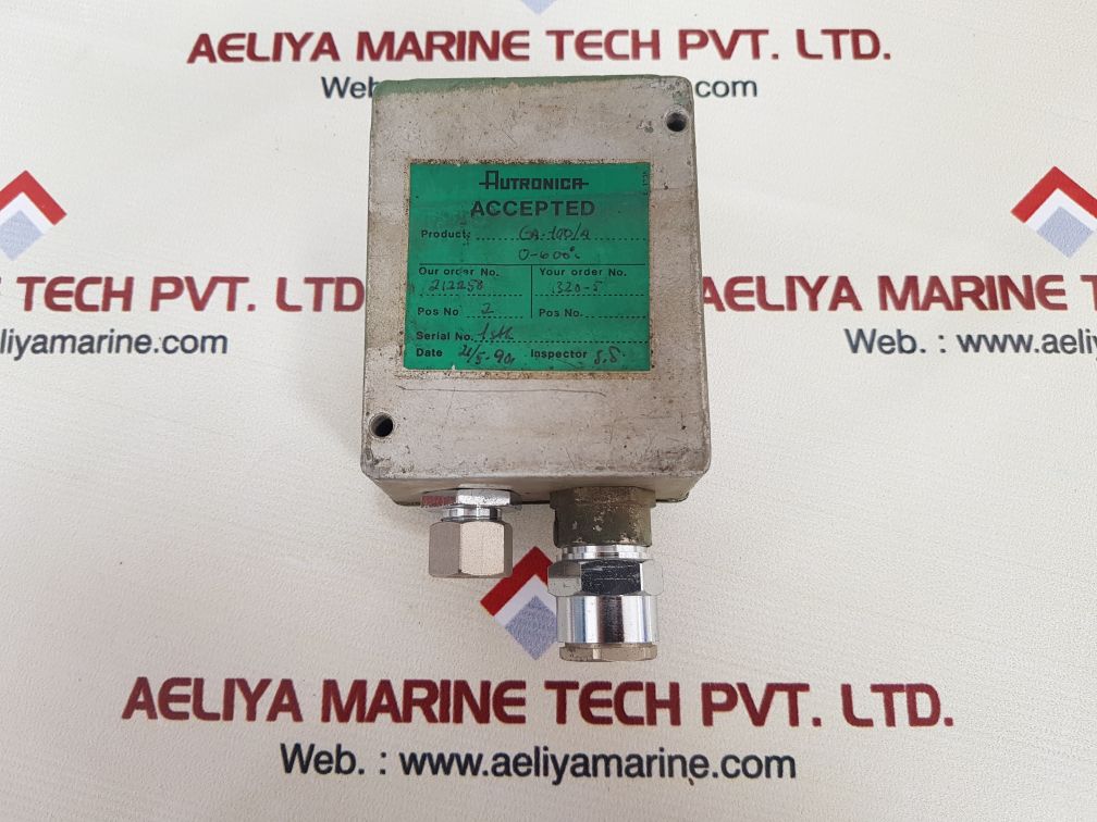 Autronica ga-100/a thermocouple amplifier 0-600'c
