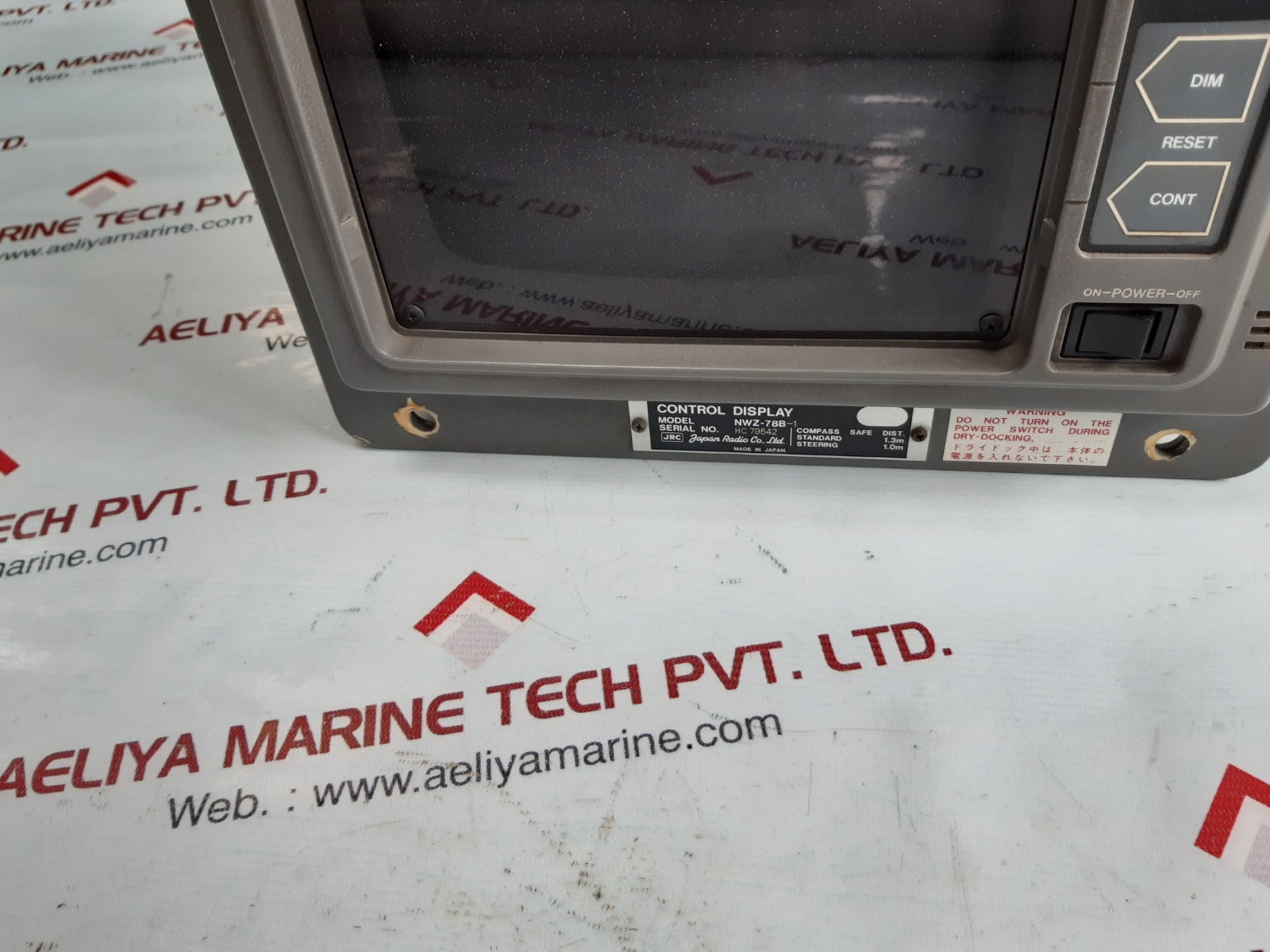 Jrc jln-530 doppler sonar