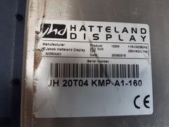 Hatteland jh 20t04 kmp-a1-160 display 