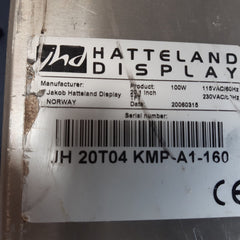 Hatteland jh 20t04 kmp-a1-160 display 