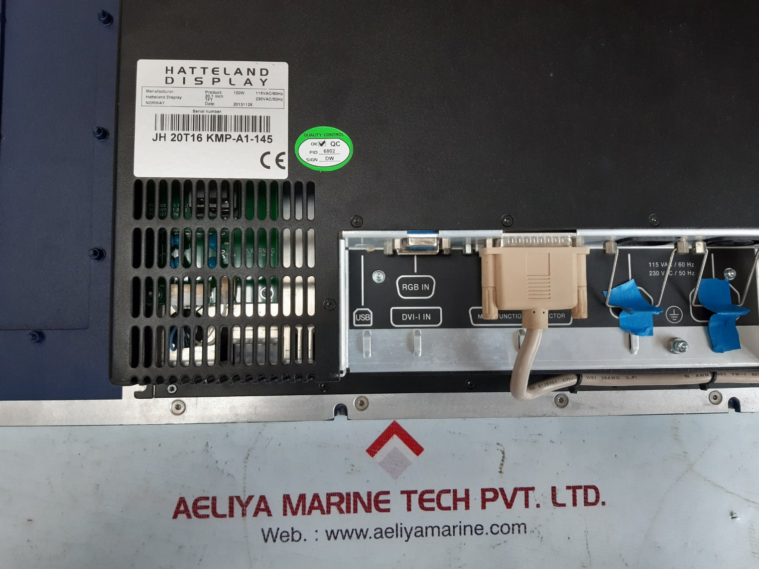 Hatteland jh 20t16 kmp-a1 display