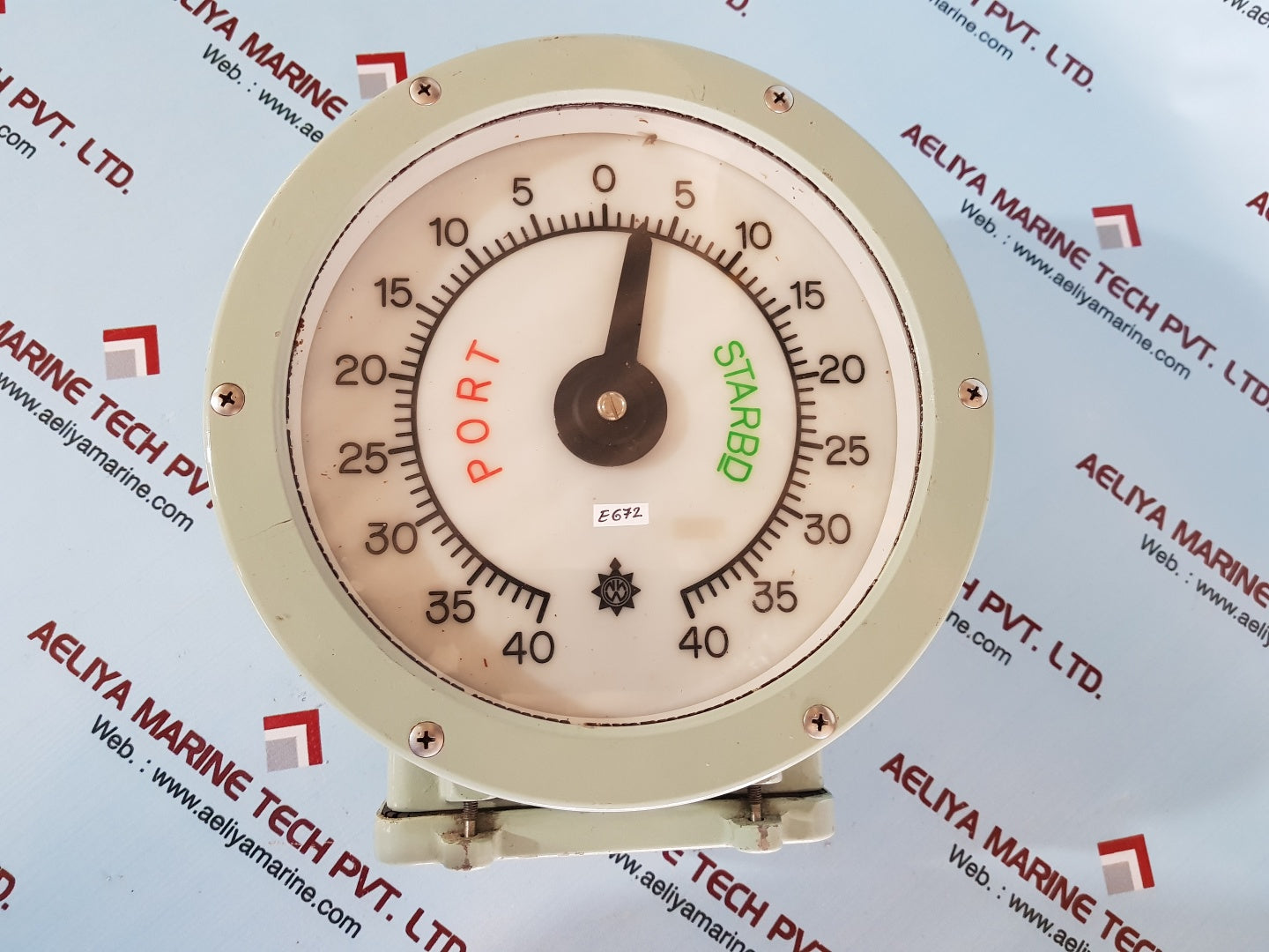Osaka nunotani jis f 8522 sl-200 electric rudder angle indicator