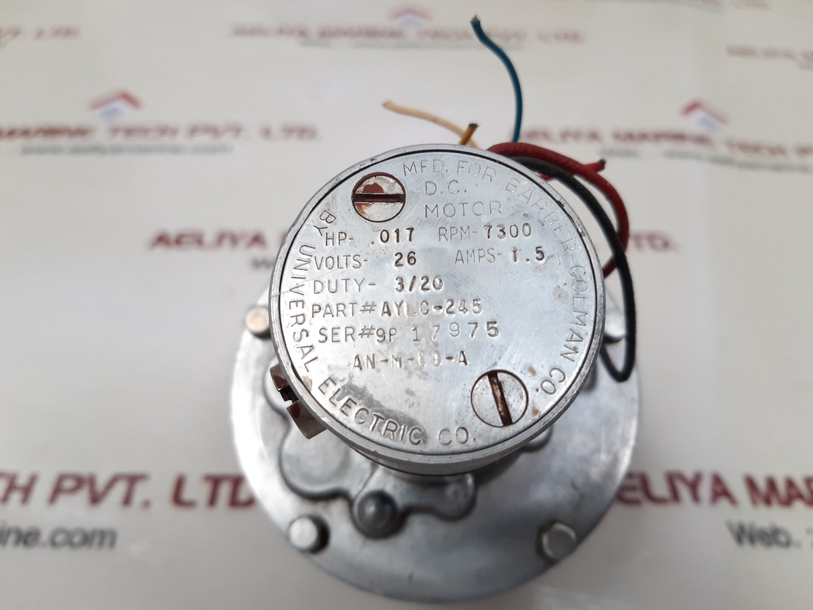 Barber-colman aylc-245 aircraft controller