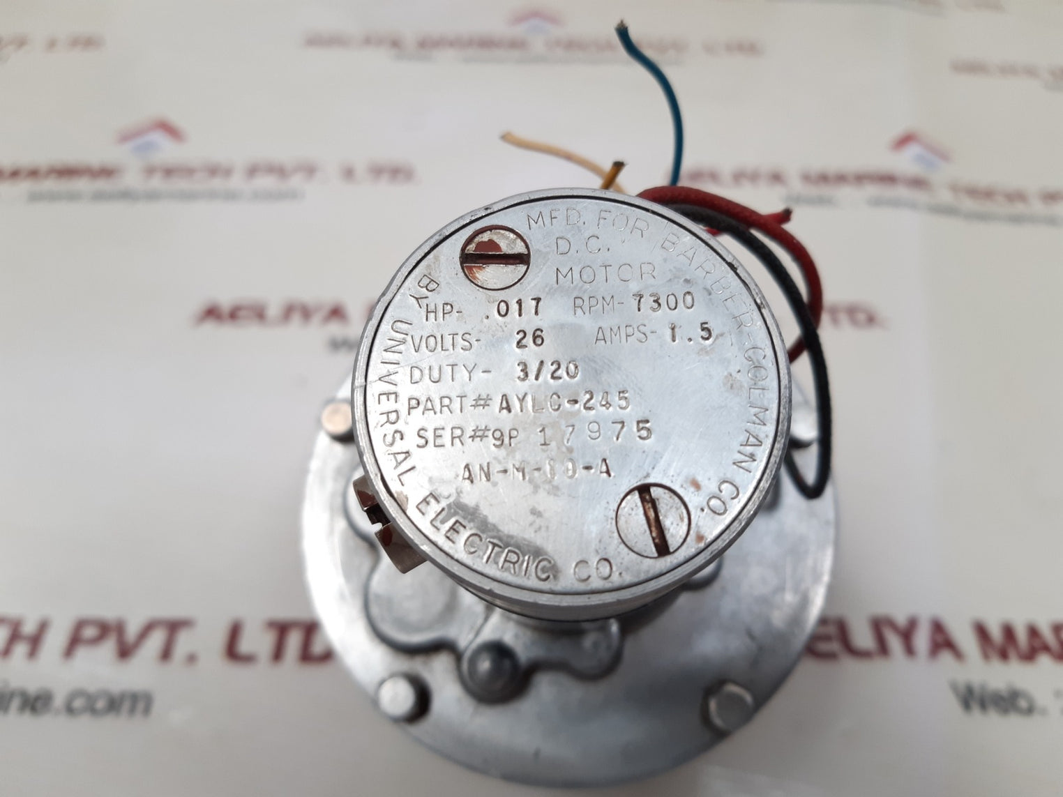 Barber-colman aylc-245 aircraft controller