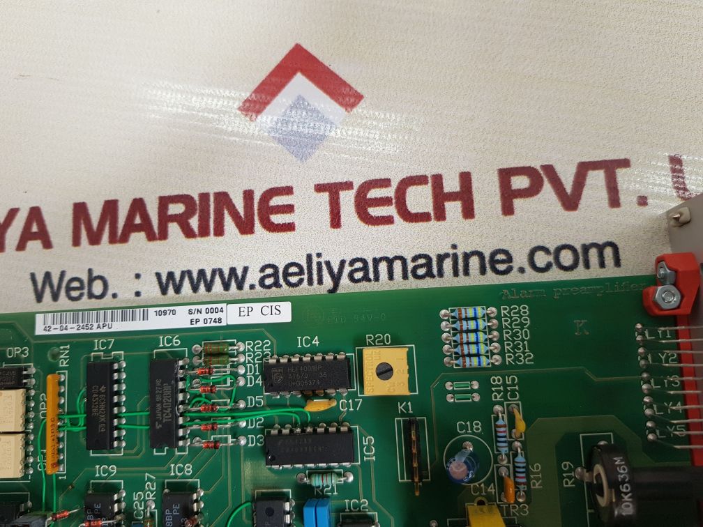 42-2452 alarm preamplifier
