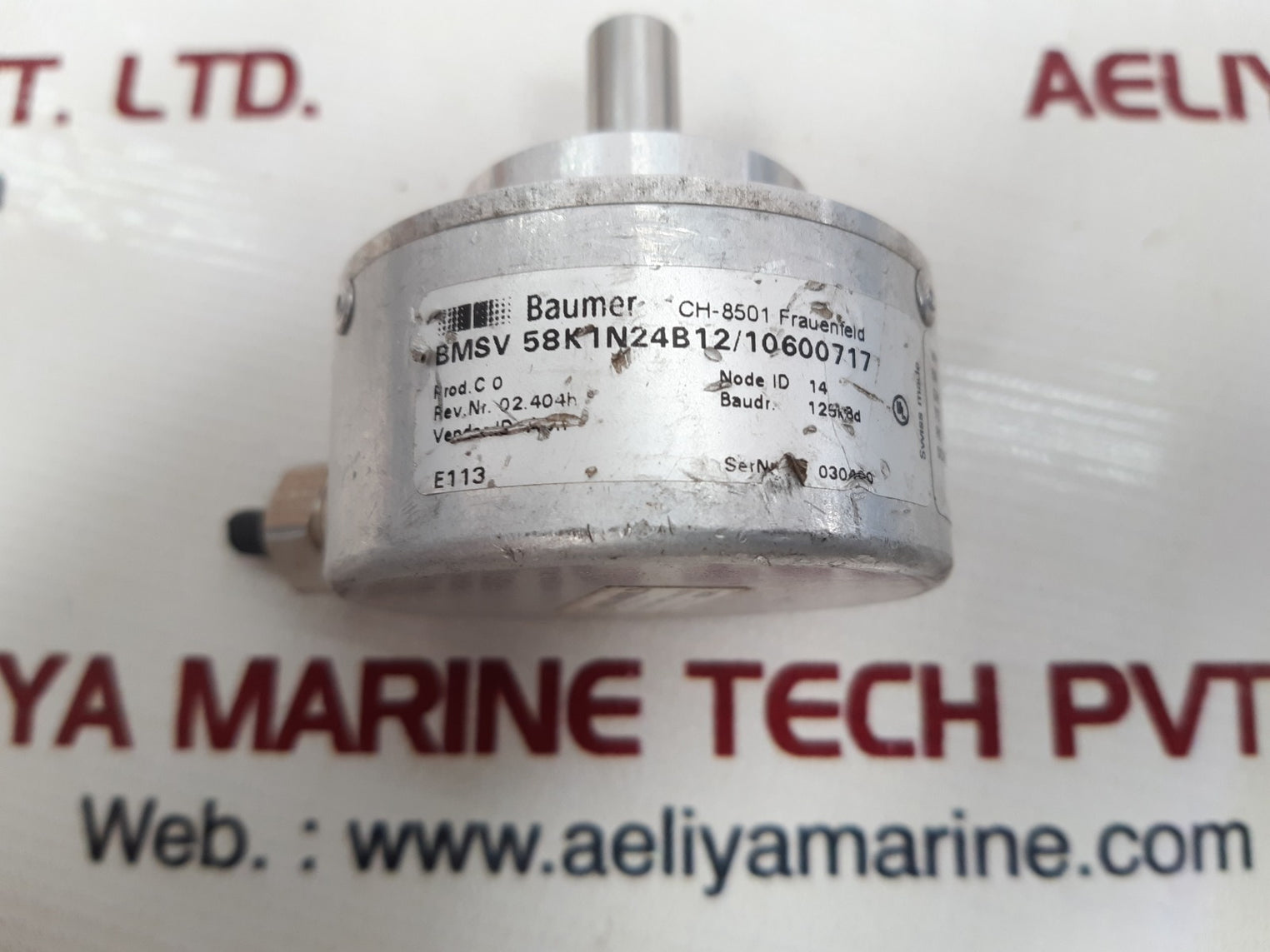 Baumer bmsv 58k1 n24b12/10600717 encoder