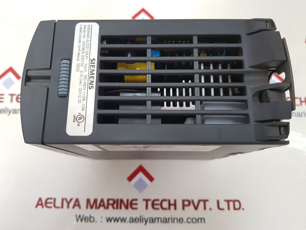 Siemens 6se6440-2ud21-5aa1 micromaster 440 inverter
