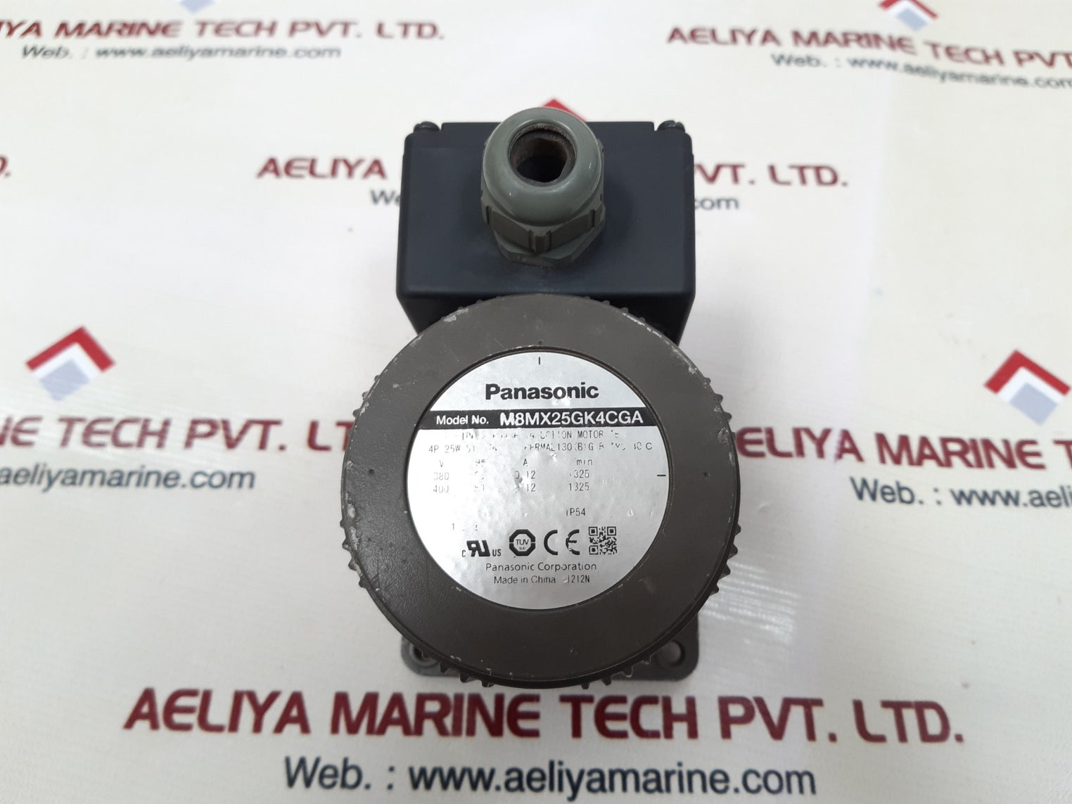 Panasonic m8mx25gk4cga three phase induction motor
