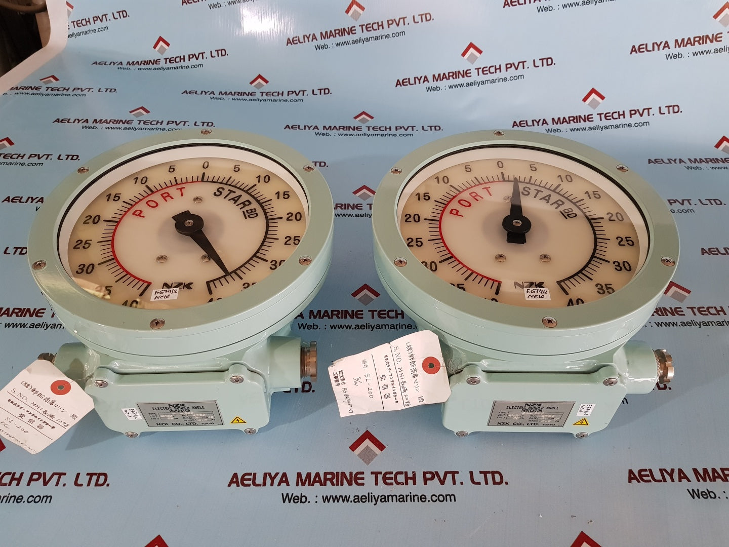 Nzk Sl-200 Electric Rudder Angle Indicator