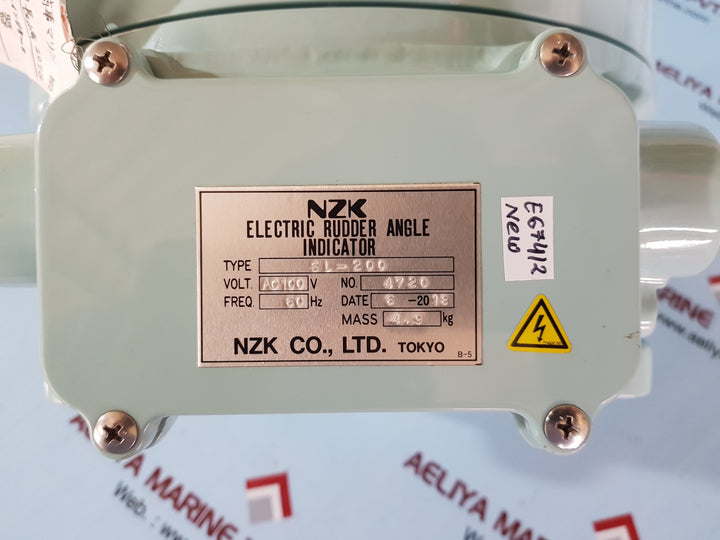 Nzk Sl-200 Electric Rudder Angle Indicator
