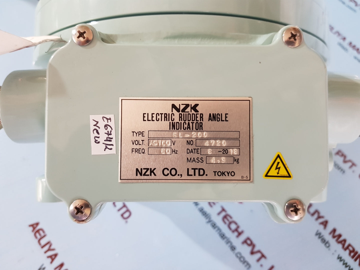 Nzk Sl-200 Electric Rudder Angle Indicator