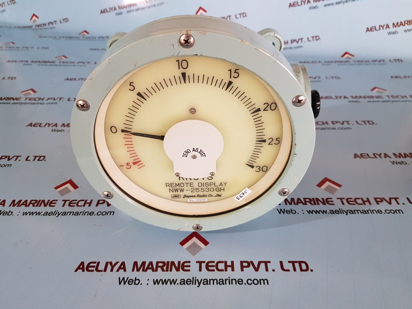 Jrc nww-25s30gh knots remote display