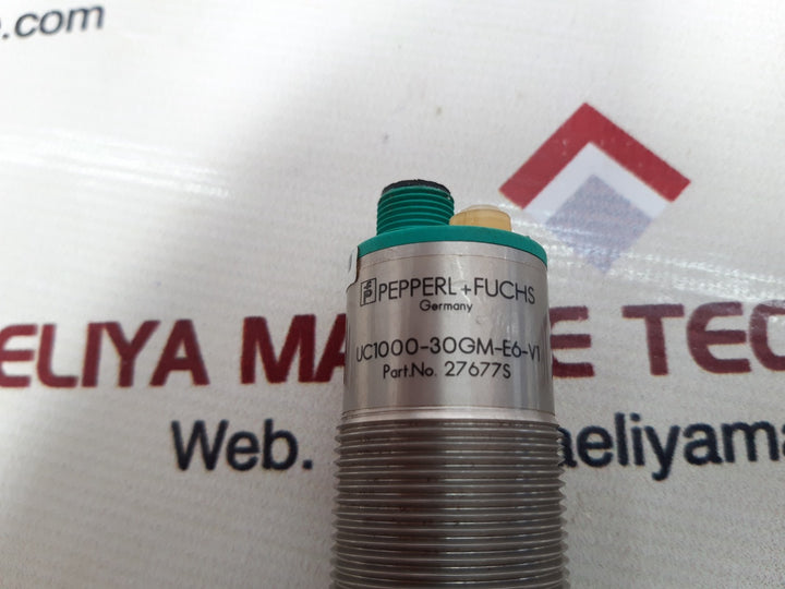Pepperl+fuchs uc1000-30gm-e6-v1 ultrasonic sensor 27677s