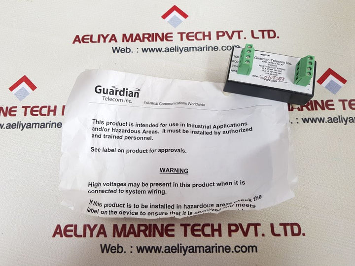 Guardian telecom p005509 ring detect relay NEW