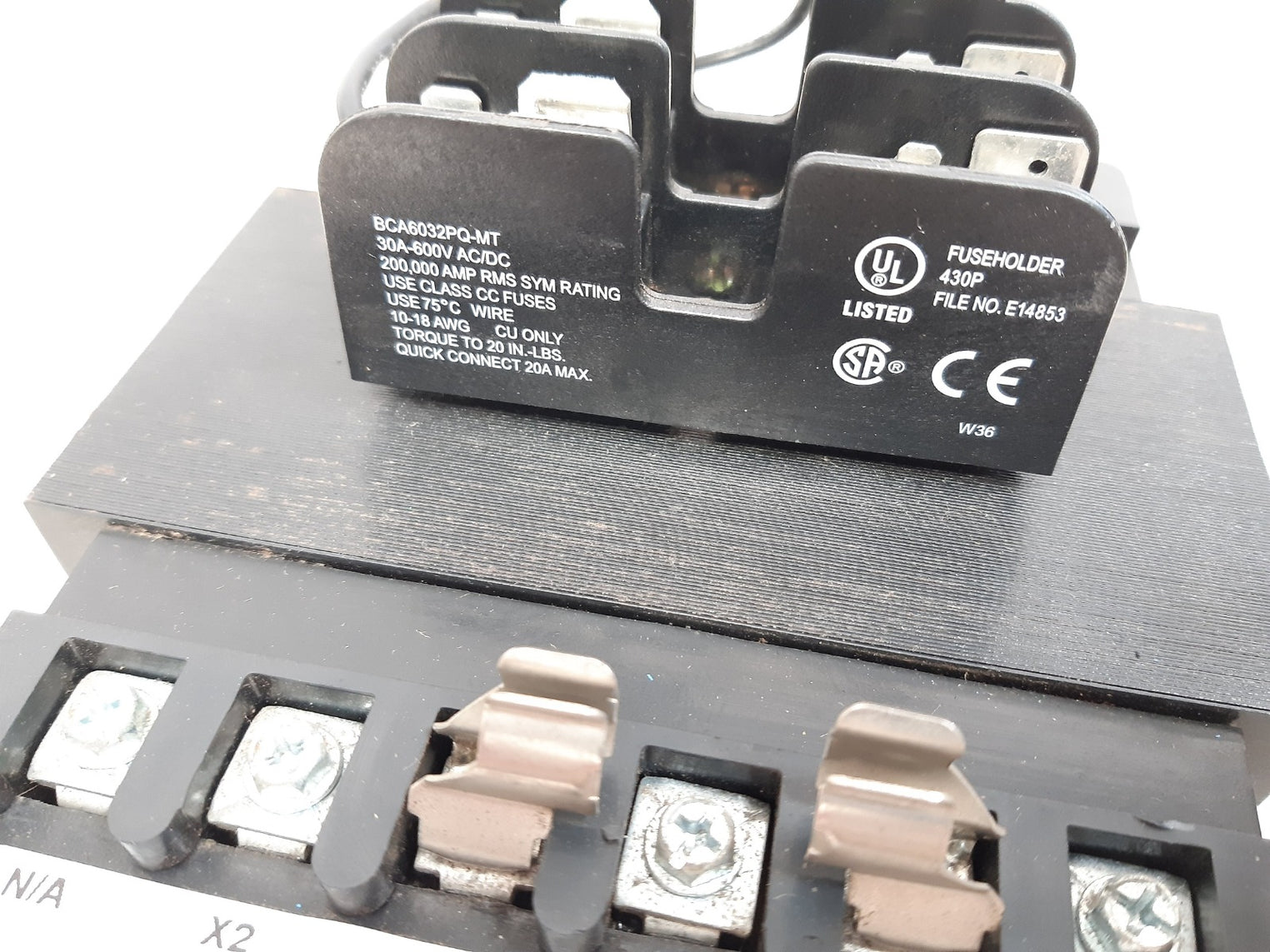 Eaton c0500e2afb series 2 industrial control transformer