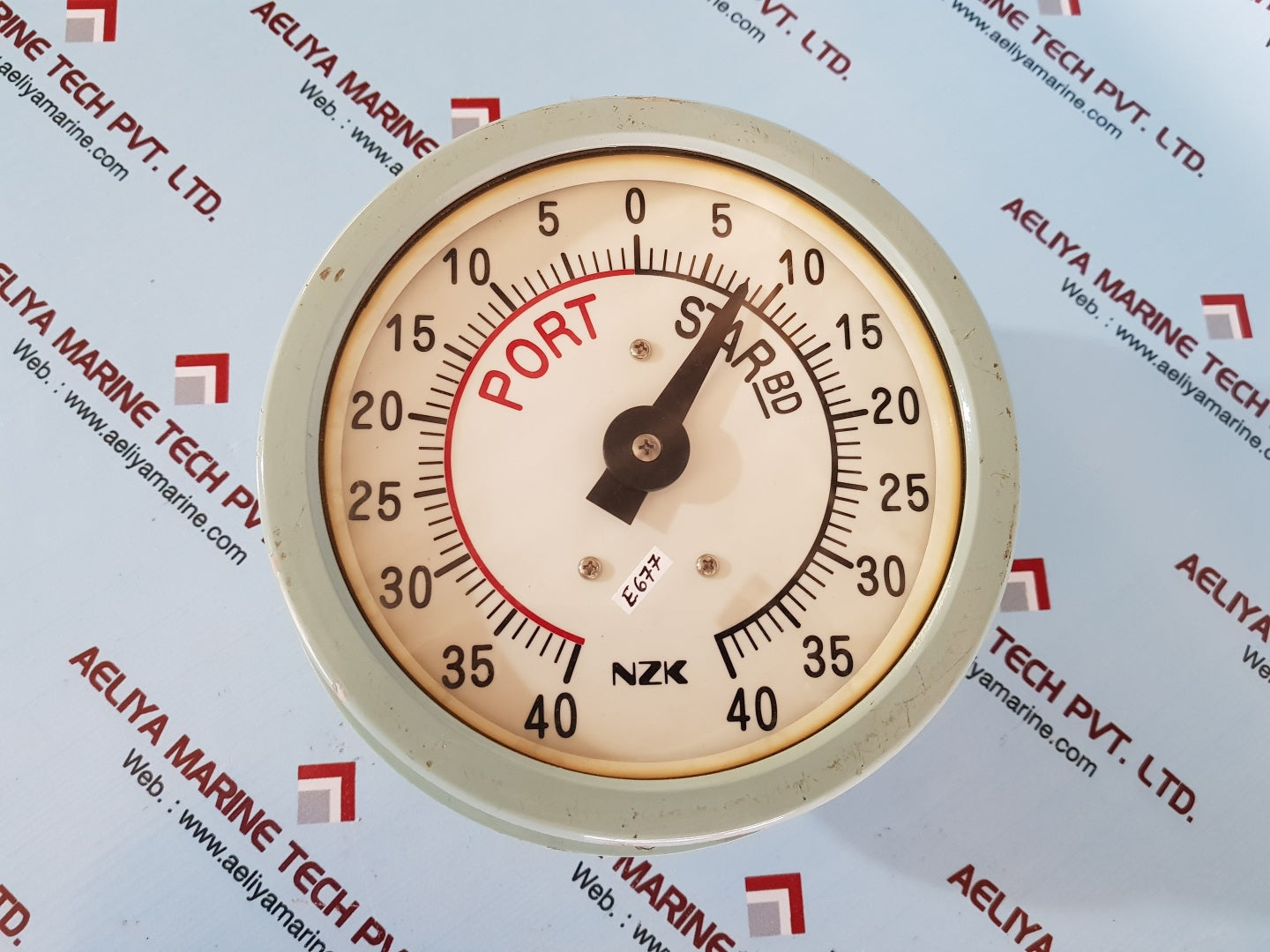 Nzk 3d-200 electric rudder angle indicator