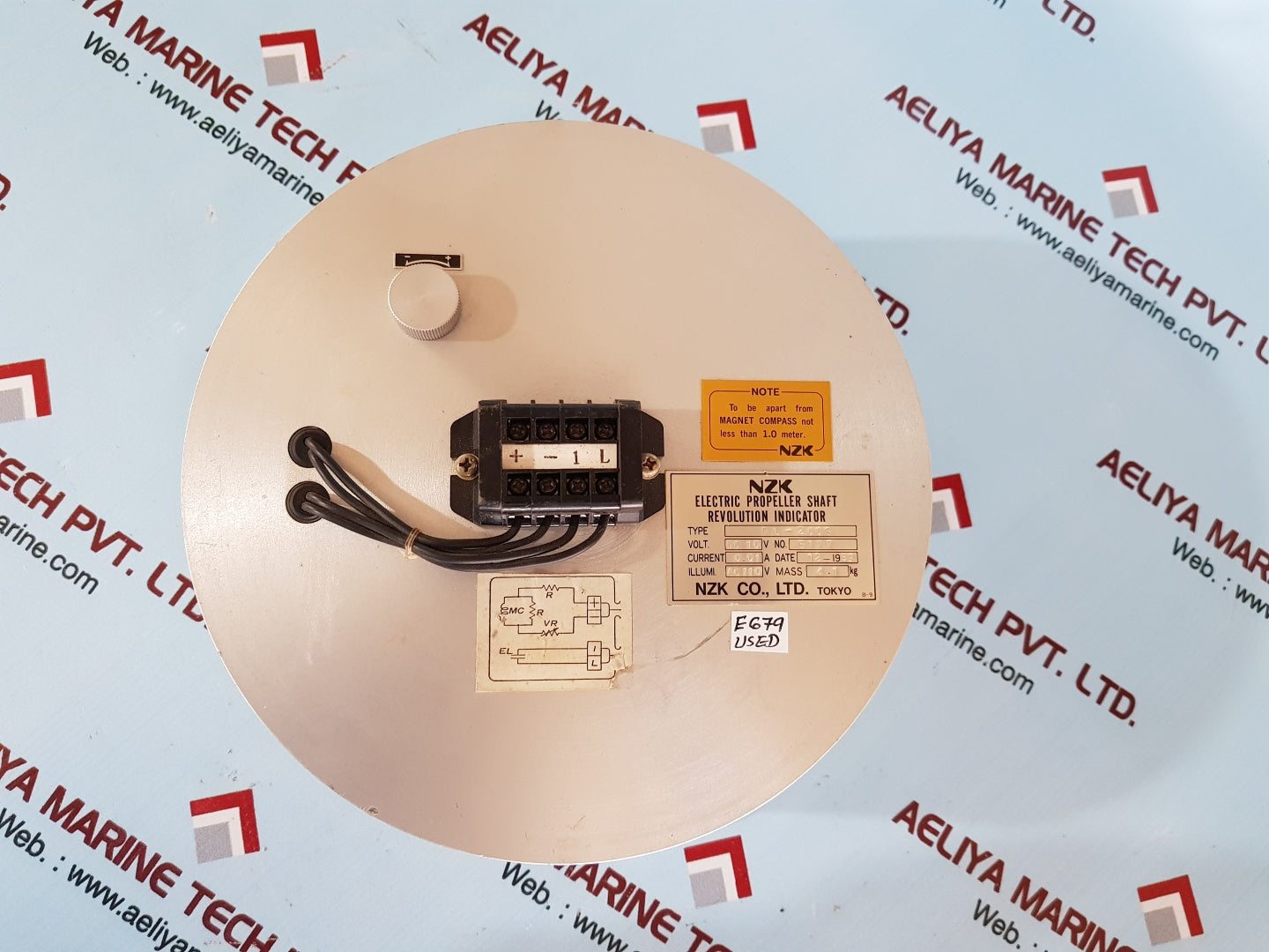 Nzk fl-200s electric propeller shaft revolution indicator