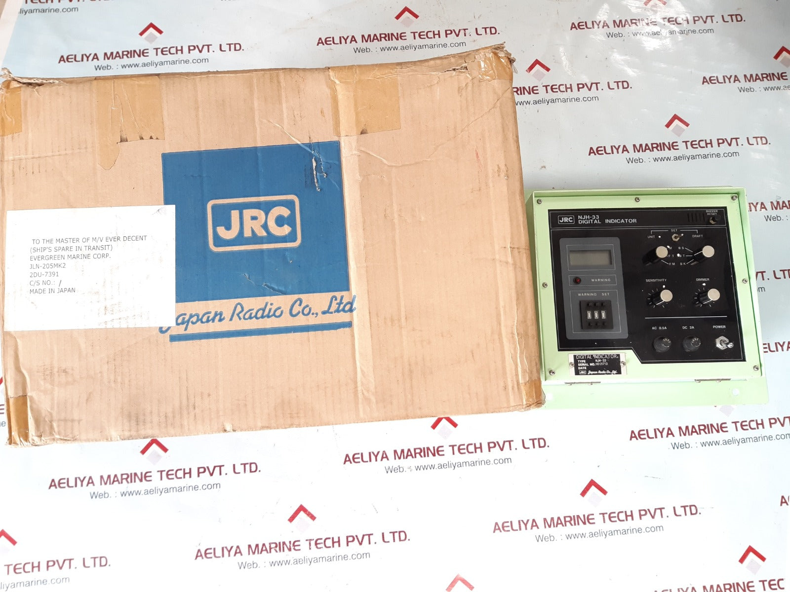 Jrc njh-33 digital indicator