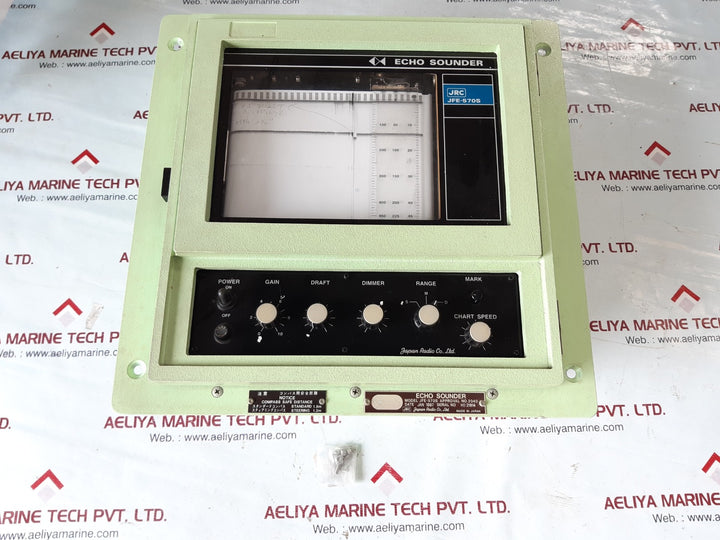 Jrc jfe-570s echo sounder