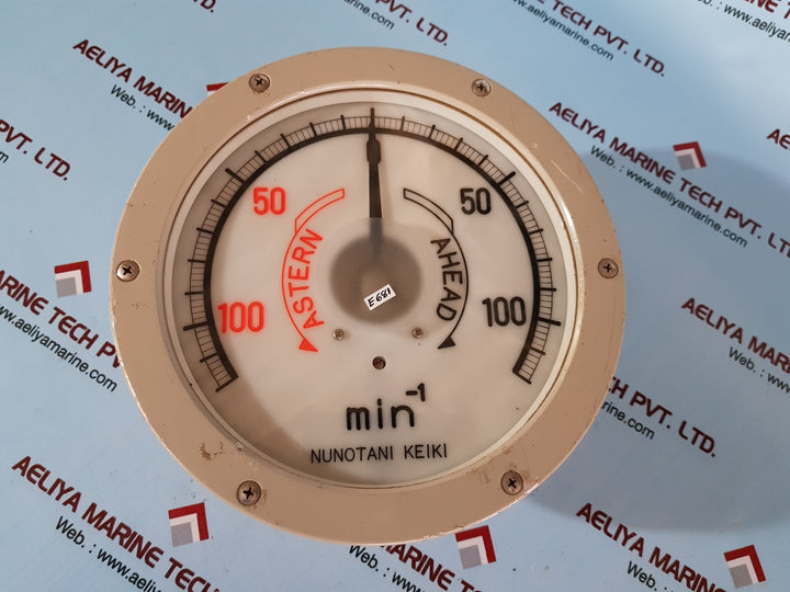 Nunotani-Keiki fl200sk electric propeller shaft revolution indicator