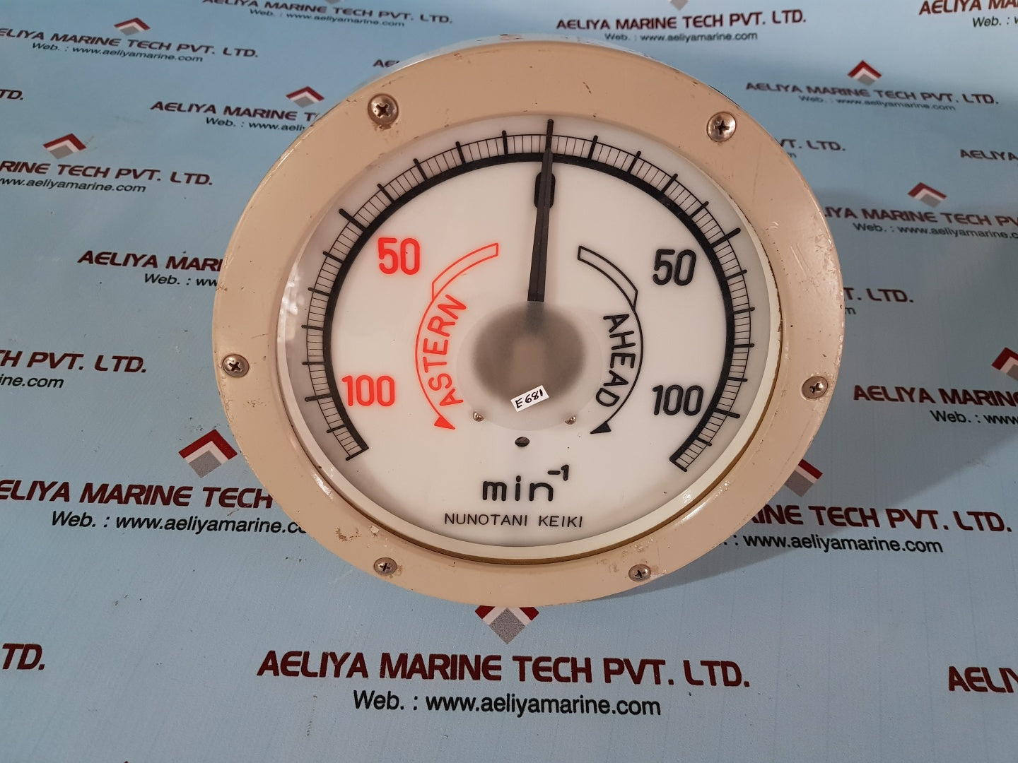 Nunotani-Keiki fl200sk electric propeller shaft revolution indicator