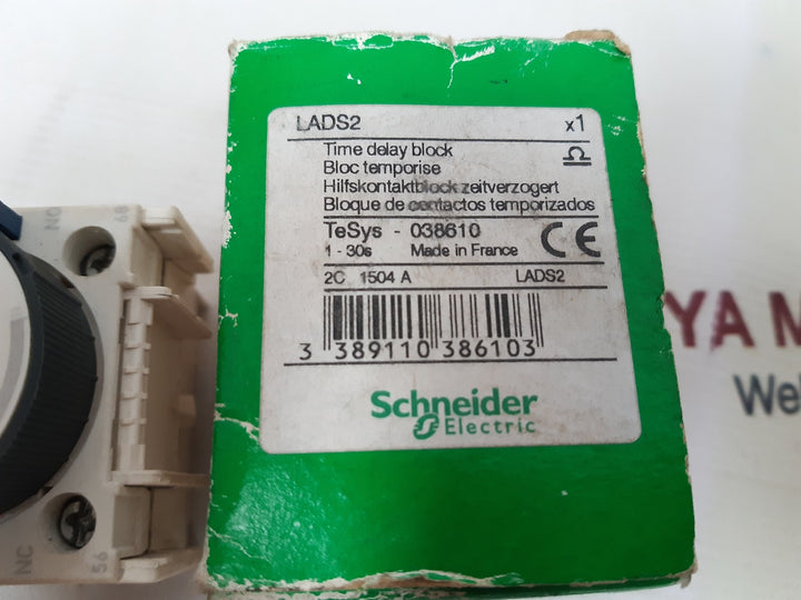 Schneider lads2 time delay block