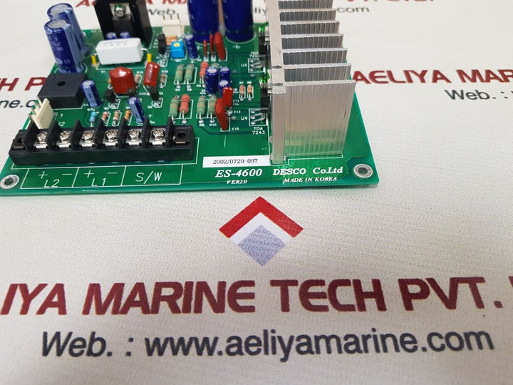 Desco es-4600 pcb card
