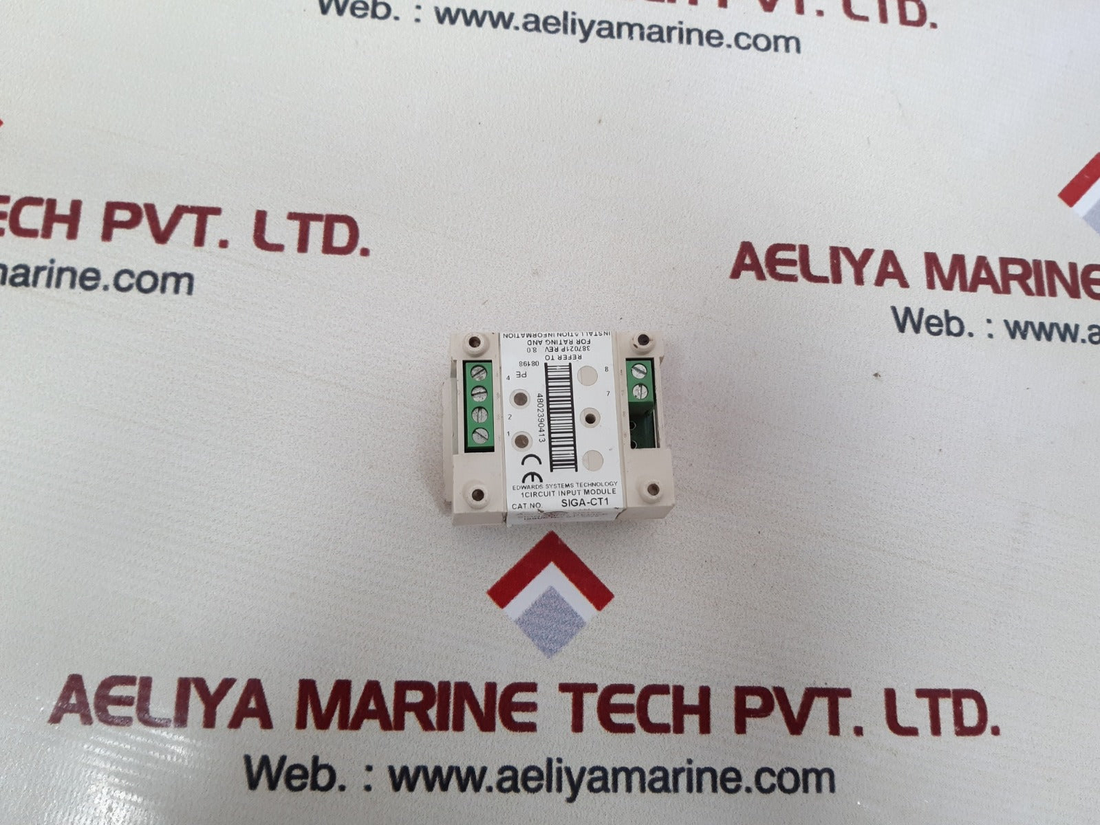 Edwards siga-ct1 single input module