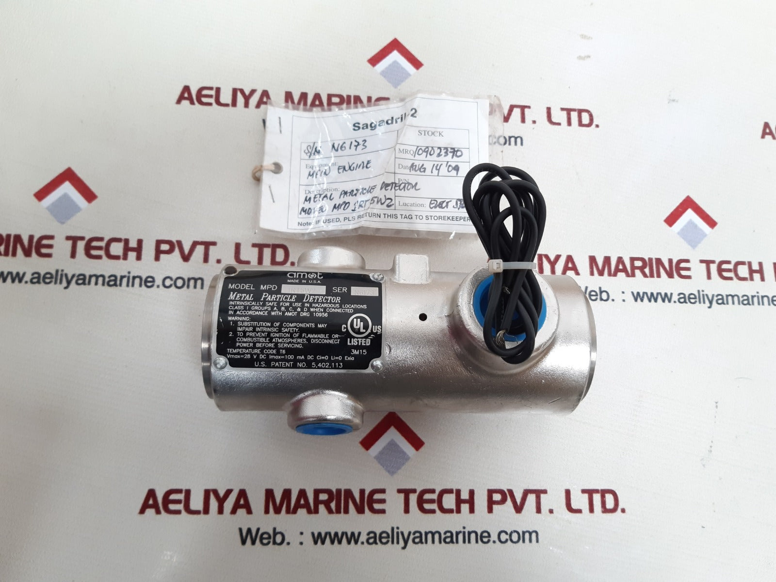 Amot mpd 1rt5w2 metal particle detector