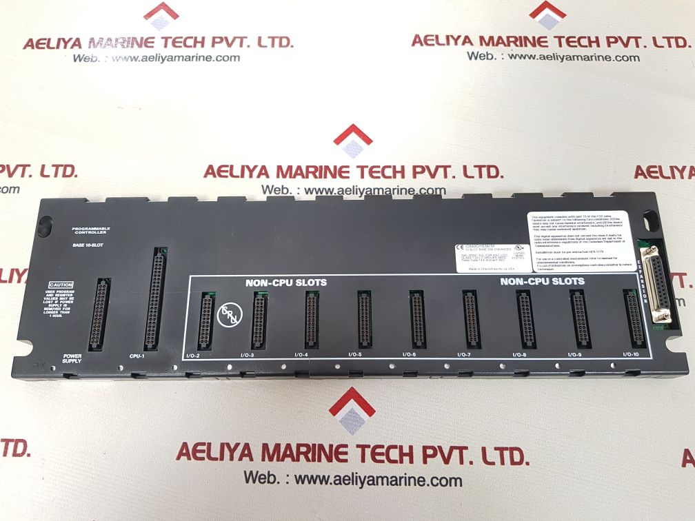 Ge fanuc ic693chs391m 10-slot base emi enhanced
