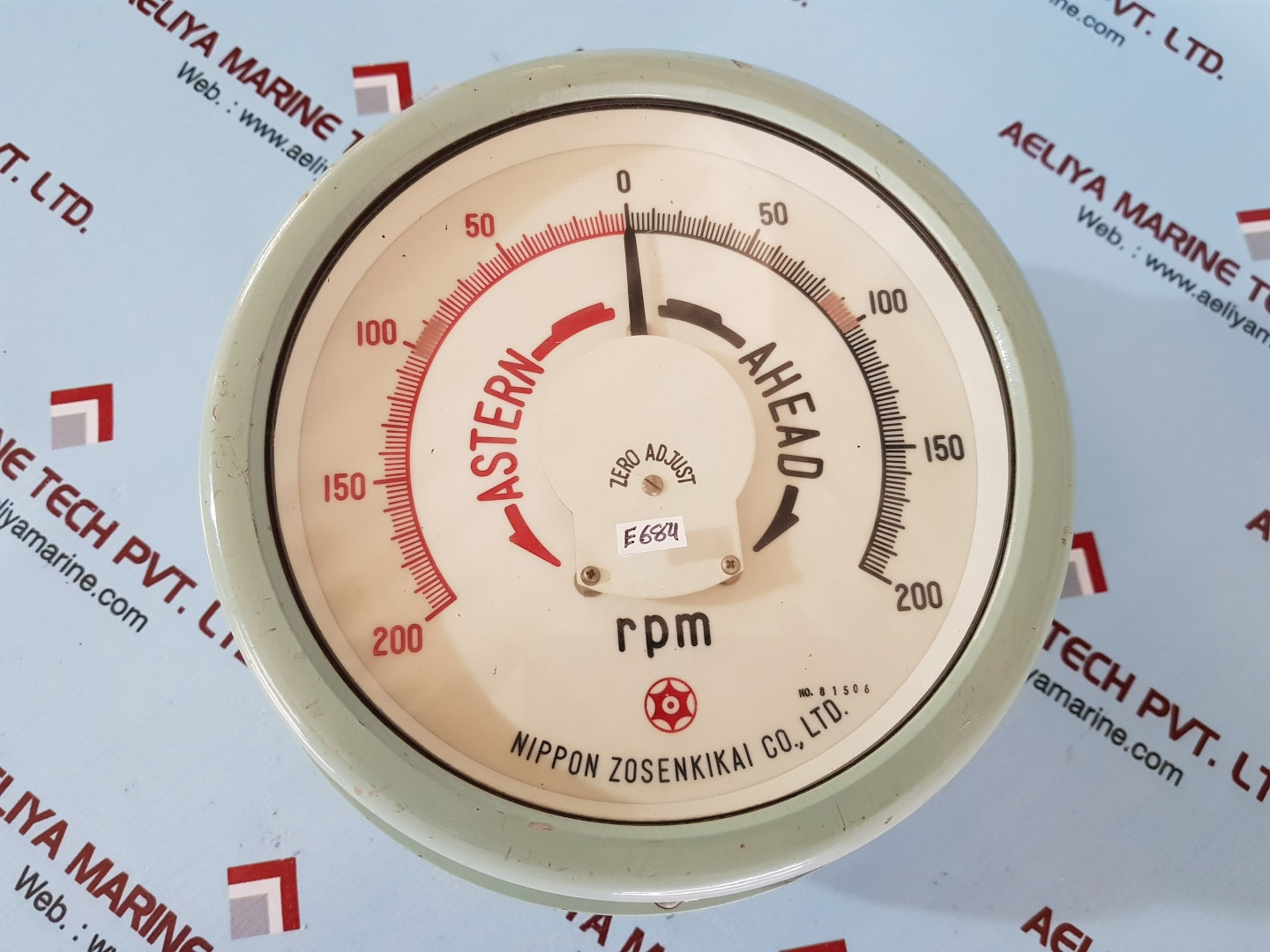 Nzk he-150 electric propeller shaft revolution indicator