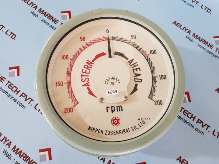 Nzk he-150 electric propeller shaft revolution indicator