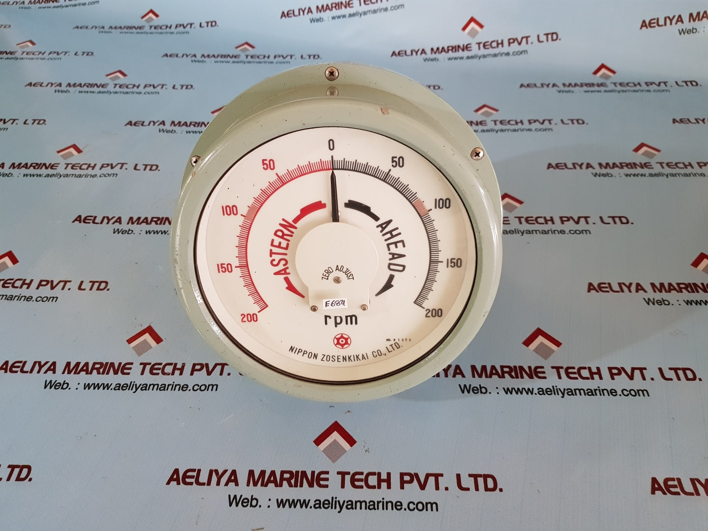 Nzk he-150 electric propeller shaft revolution indicator