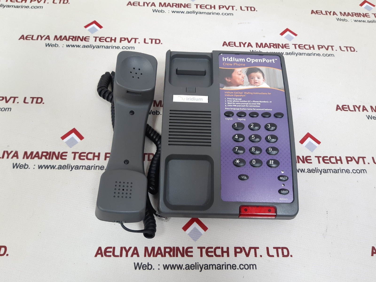 Iridium openport ha9888(38) bbcr0801 crew phone