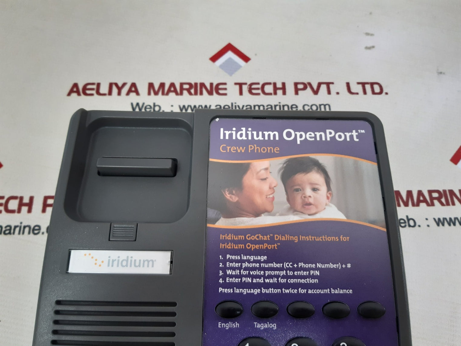 Iridium openport ha9888(38) bbcr0801 crew phone