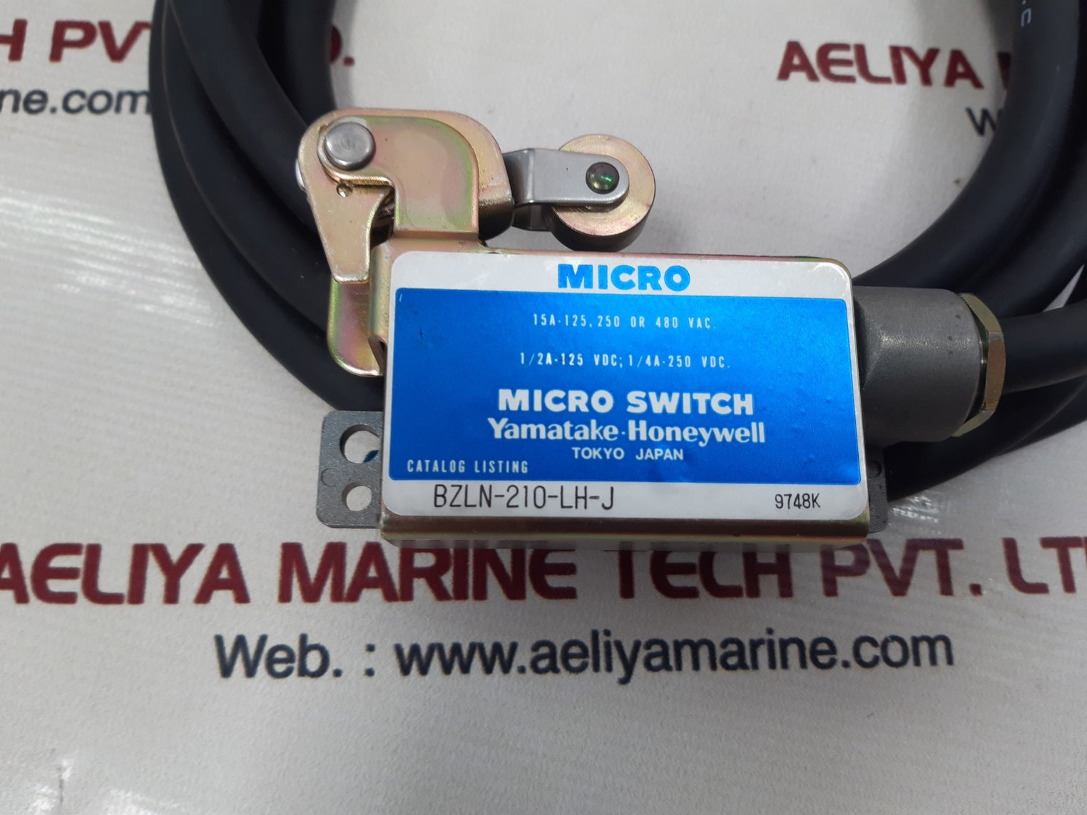 Yamatake-honeywell bzln-210-lh-j micro switch