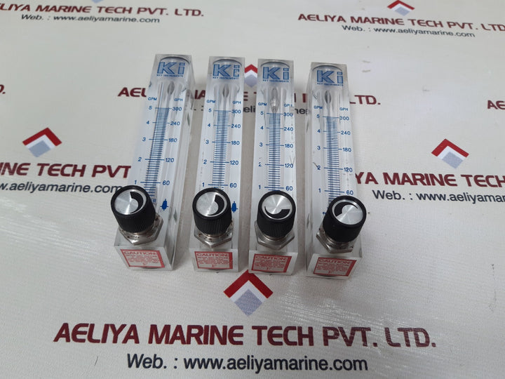Ki 100 psig/690 kpa max meter