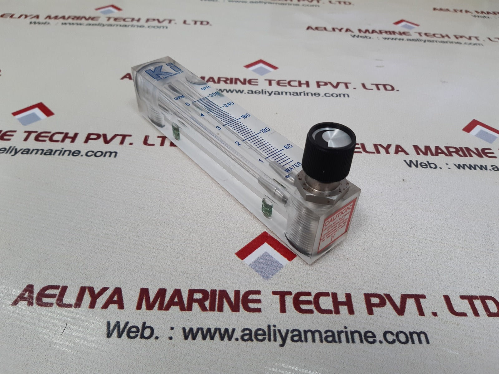 Ki 100 psig/690 kpa max meter