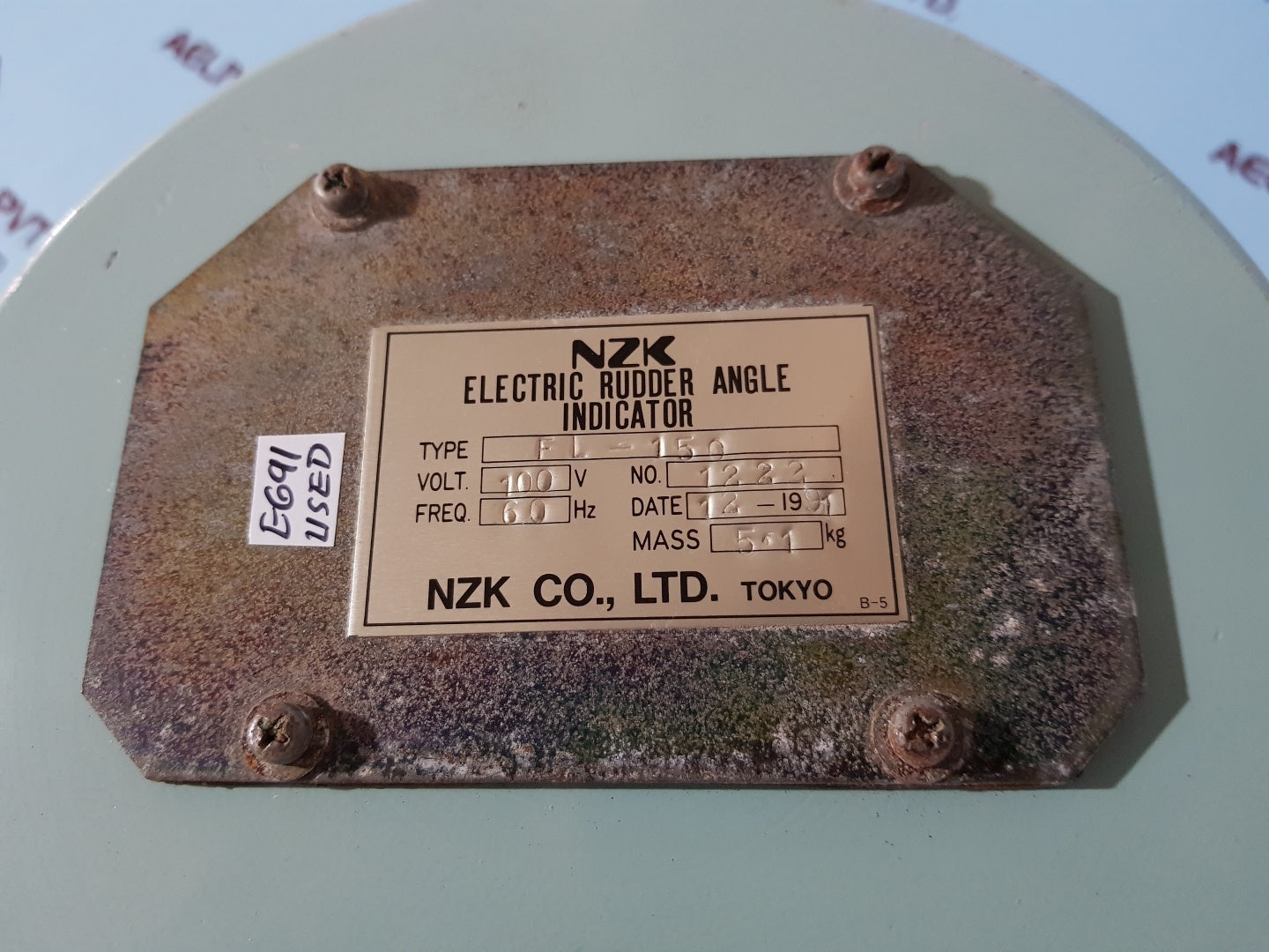 Nzk fl-150 electric rudder angle indicator