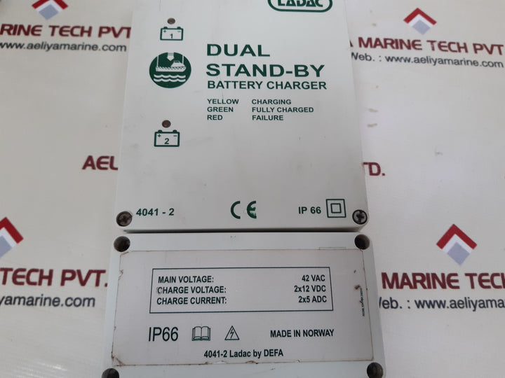 Ladac 4041-2 dual stand-by battery charger