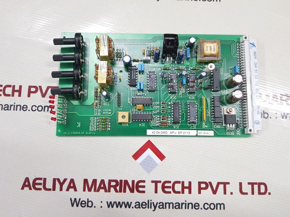 Vingtor 42-04-2452 alarm preamplifier pcb card