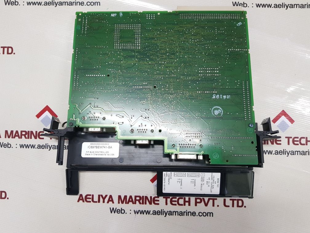 Ge fanuc ic697bem741 fieldbus dual channel controller
