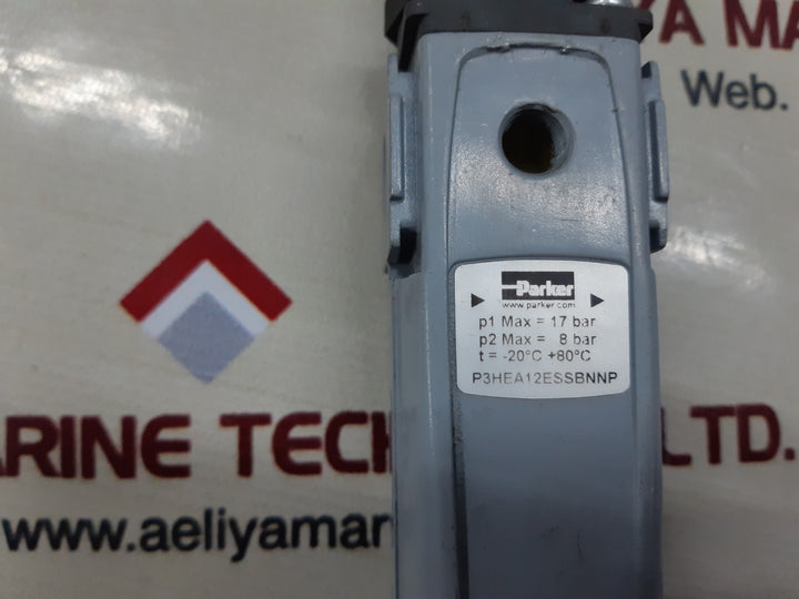 Parker p3hea12essbnnp filter regulator