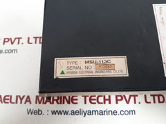 Hyundai msu-113c heem-2 motor auto control unit 